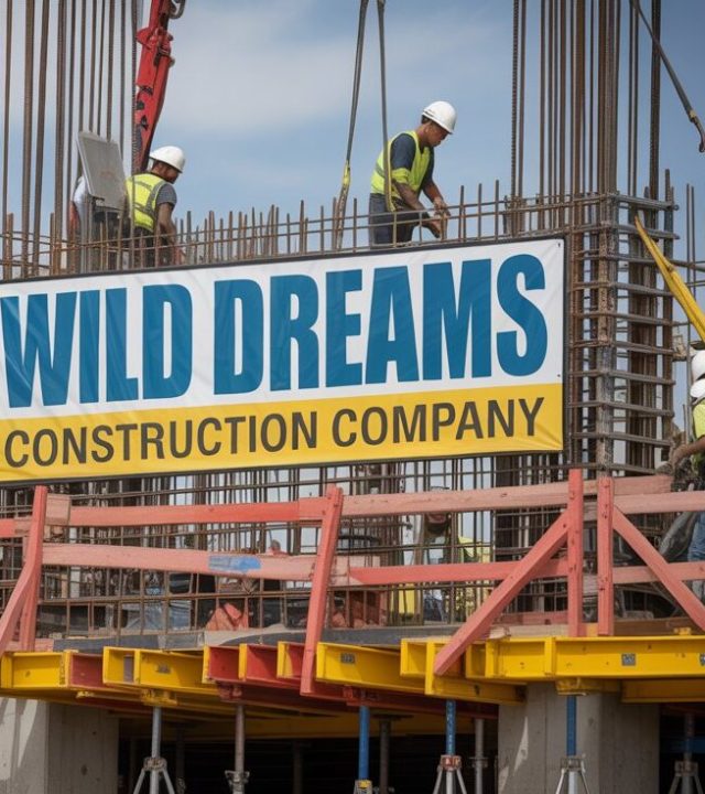 Wild dream llc workers working on site